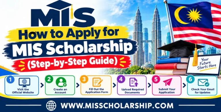 How to Apply for MIS Scholarship (Step-by-Step Guide)