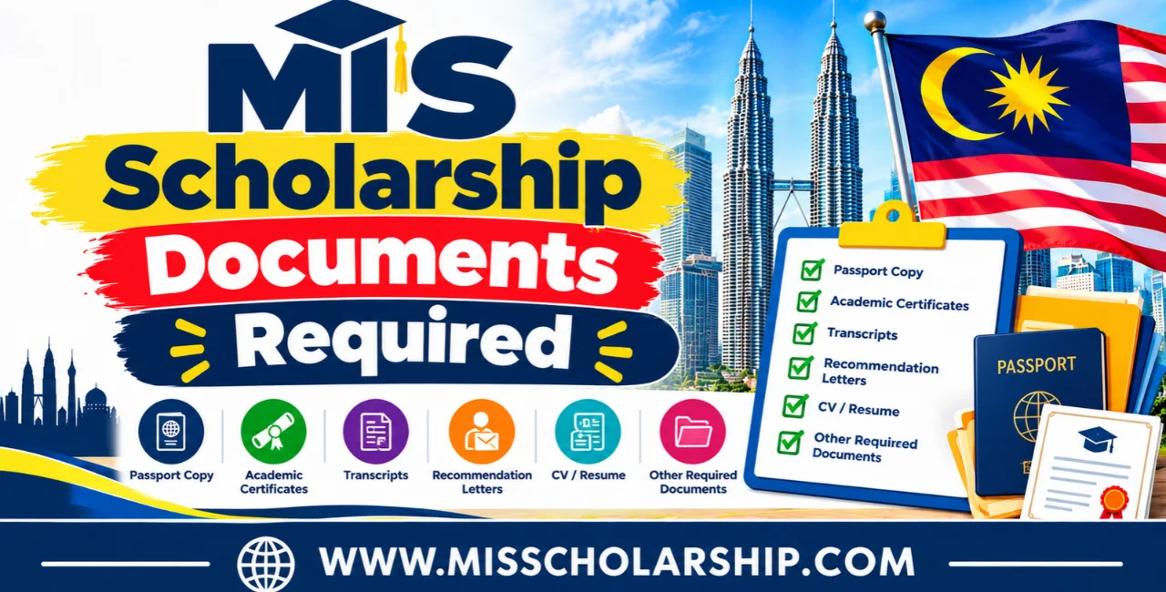 MIS Scholarship Documents Required